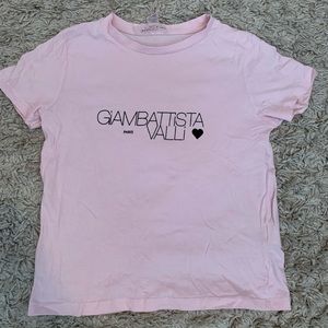 H&M | Pink Giambattista Valli T-Shirt